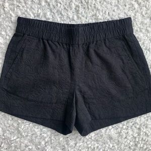J. Crew Jacquard Floral Embroidered Shorts